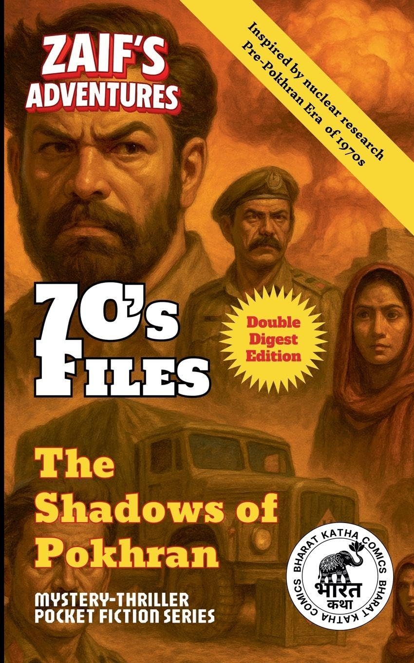 Zaif's Adventures - 70's Files: The Shadows of Pokhran: 3 (Zaif's Adventures Series - Bharatkatha Comics Pulp-Fiction)