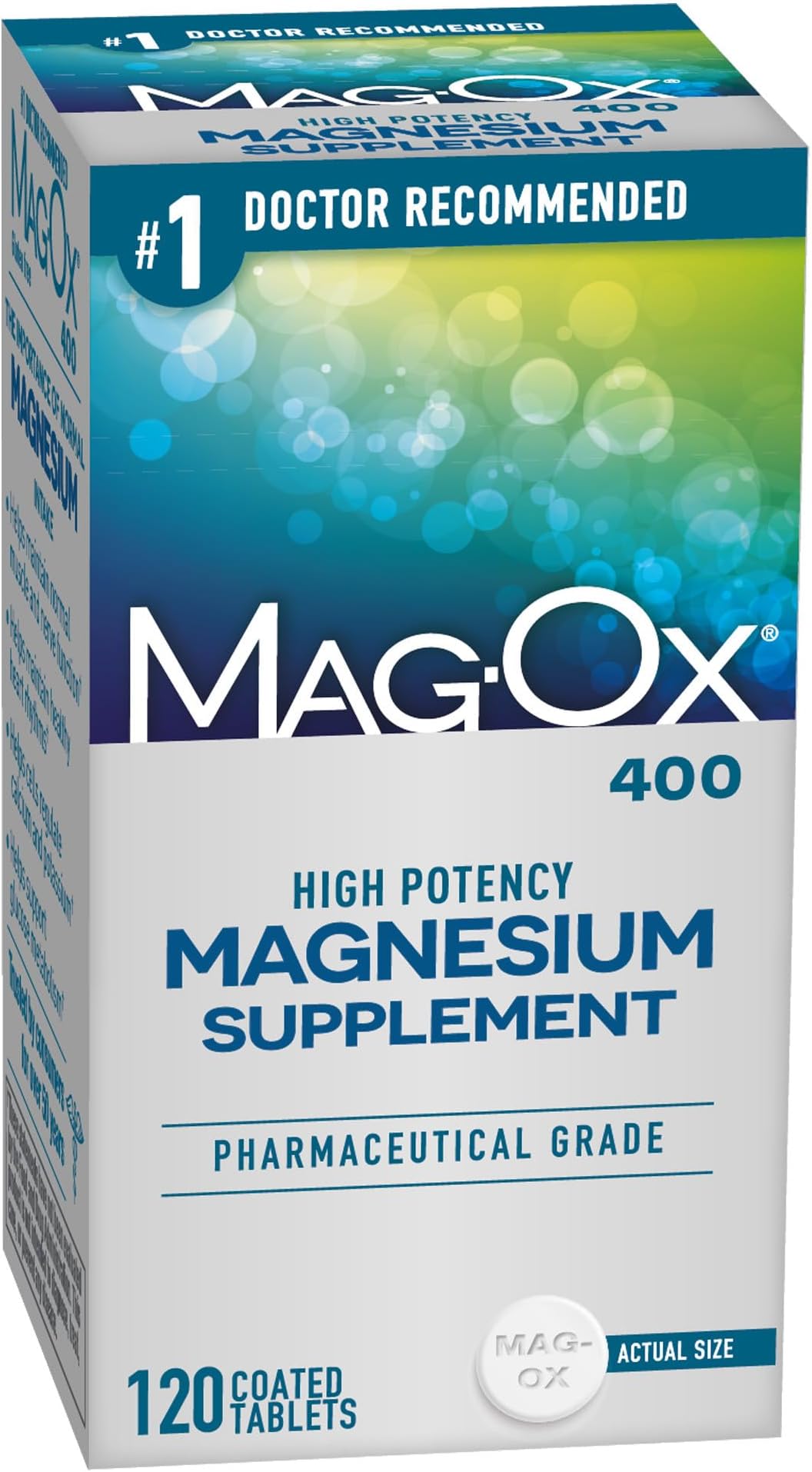 Mag-Ox 400 Magnesium Tablets, 120 Tablets