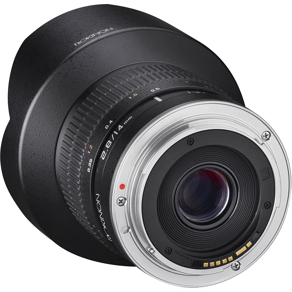 【中古】 Rokinon AE14M-C 14mm f/2.8 22 超広角レンズ AEチップ内蔵 キャノンEFデジタル一眼レフ用 Amazon.co.jp: Rokinon AE14M-C 14 mm f/2.8 – 22 超広角レンズ AE