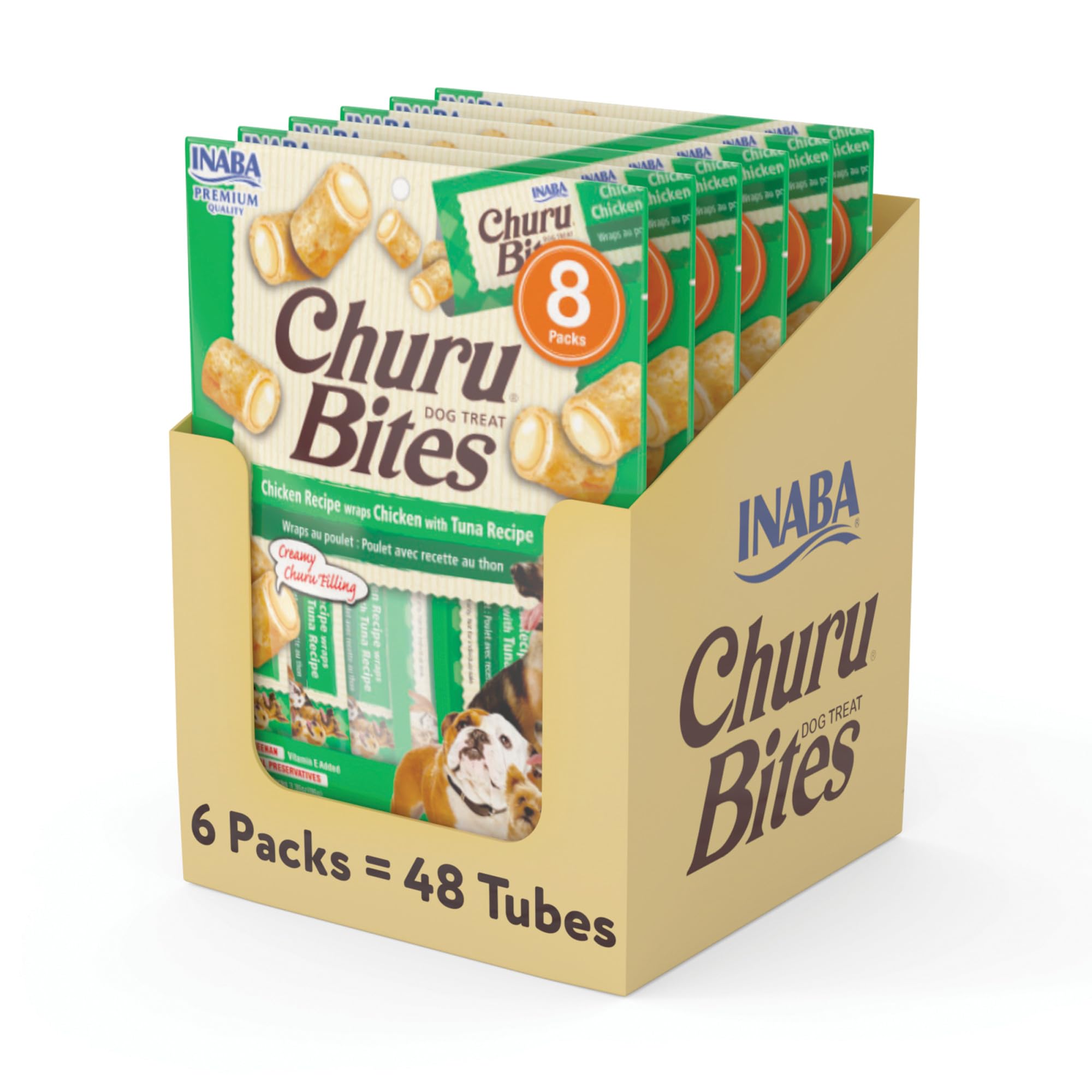 Amazon.com : INABA Churu Bites for Dogs, Soft & Chewy Dog Treats