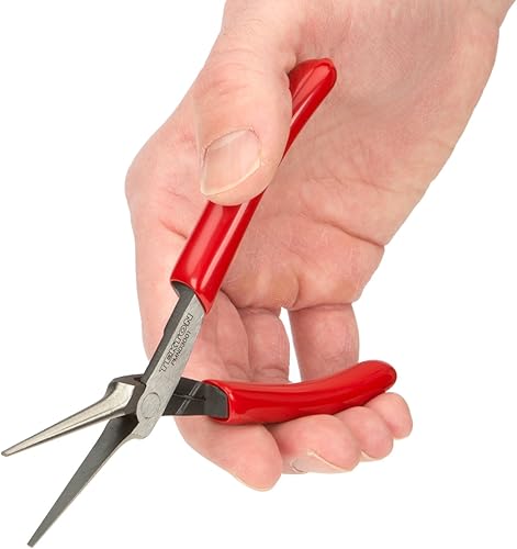 Miniatura 27 de TEKTON Mini alicates de punta larga de 45 grados PMN11301