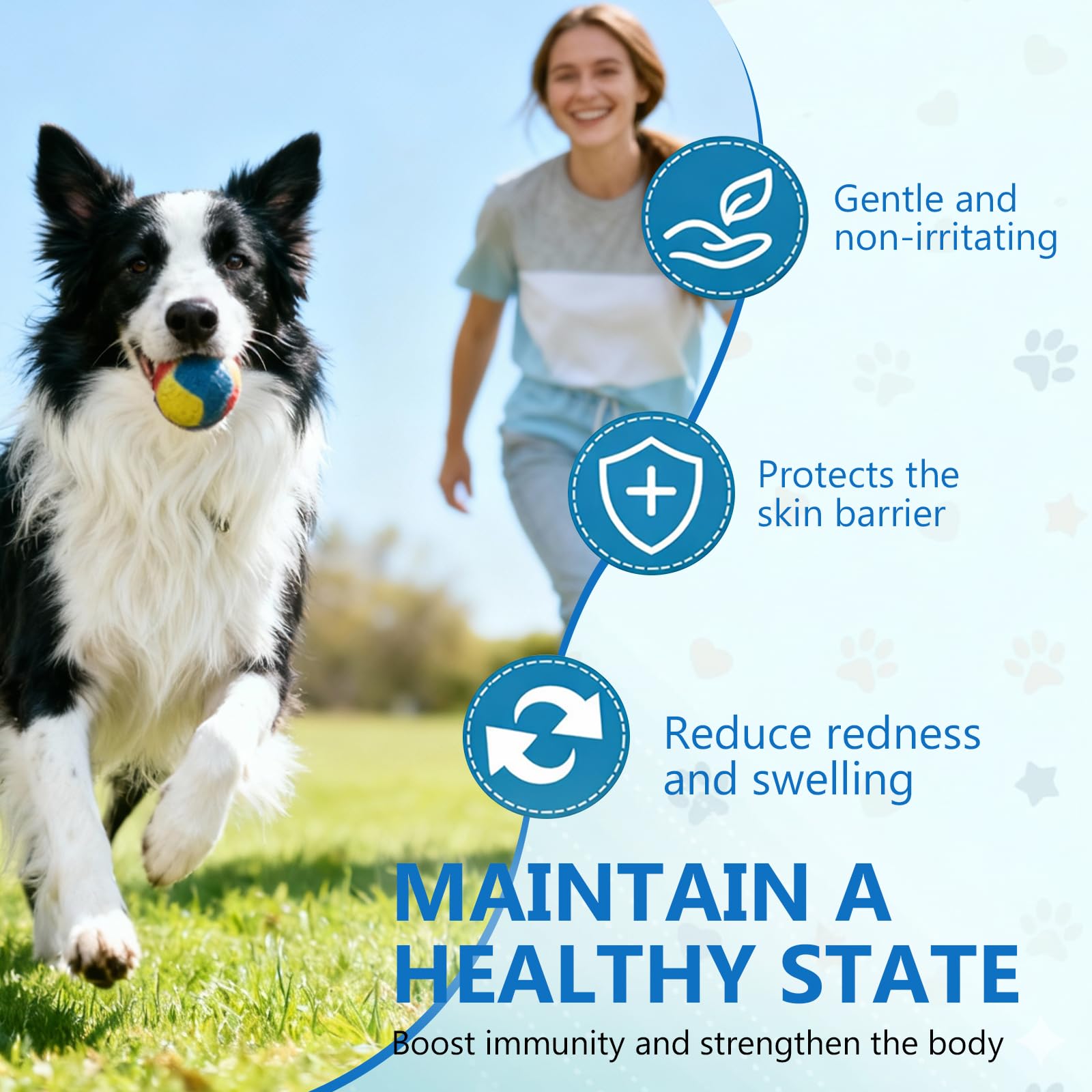 Yeast Infection Treatment for Dogs Support - Natural Dog Yeast Infection Treatment Drops with Probiotics & Vitamins - Relieves Itchy Skin, Paw Licking & Ear Irritation - Immune & Gut Health Supplement - image 6