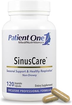 Patient One SinusCare | Seasonal Respiratory Support | 120 Capsules