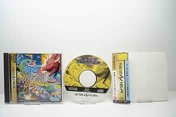 [帯、はがき、広告付き] セガサターン スペースハリアー 帯、はがき、広告付き] セガサターン スペースハリアー