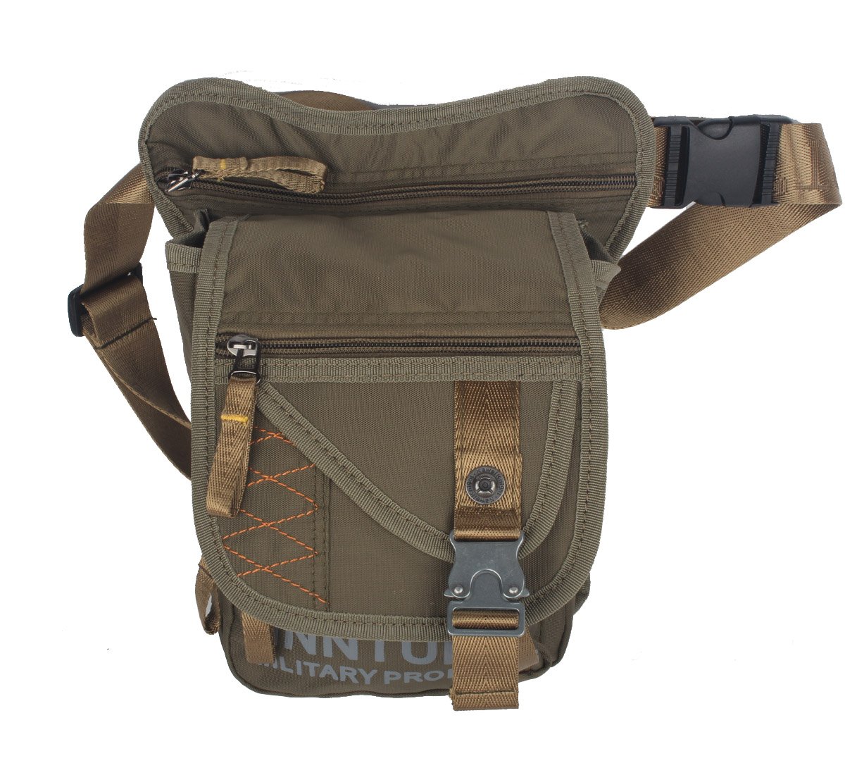 Nylon Tactical Leg Bag Pouch Messenger Waterproof