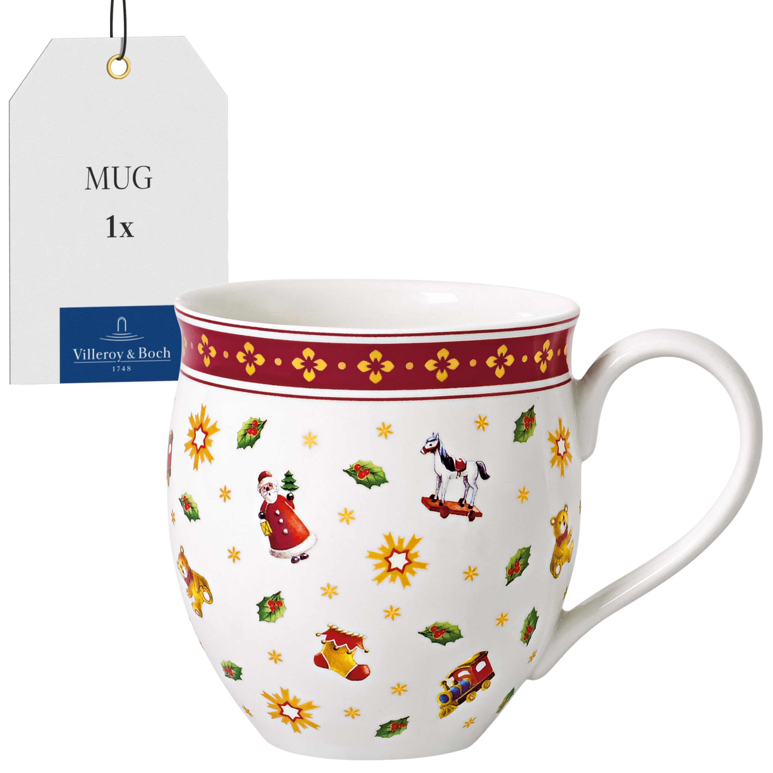 Villeroy & Boch – Toy's Delight Coffee Mug, Dishwasher Safe, Microwave Safe, Ceramic Cup for Tea, Premium Porcelain
