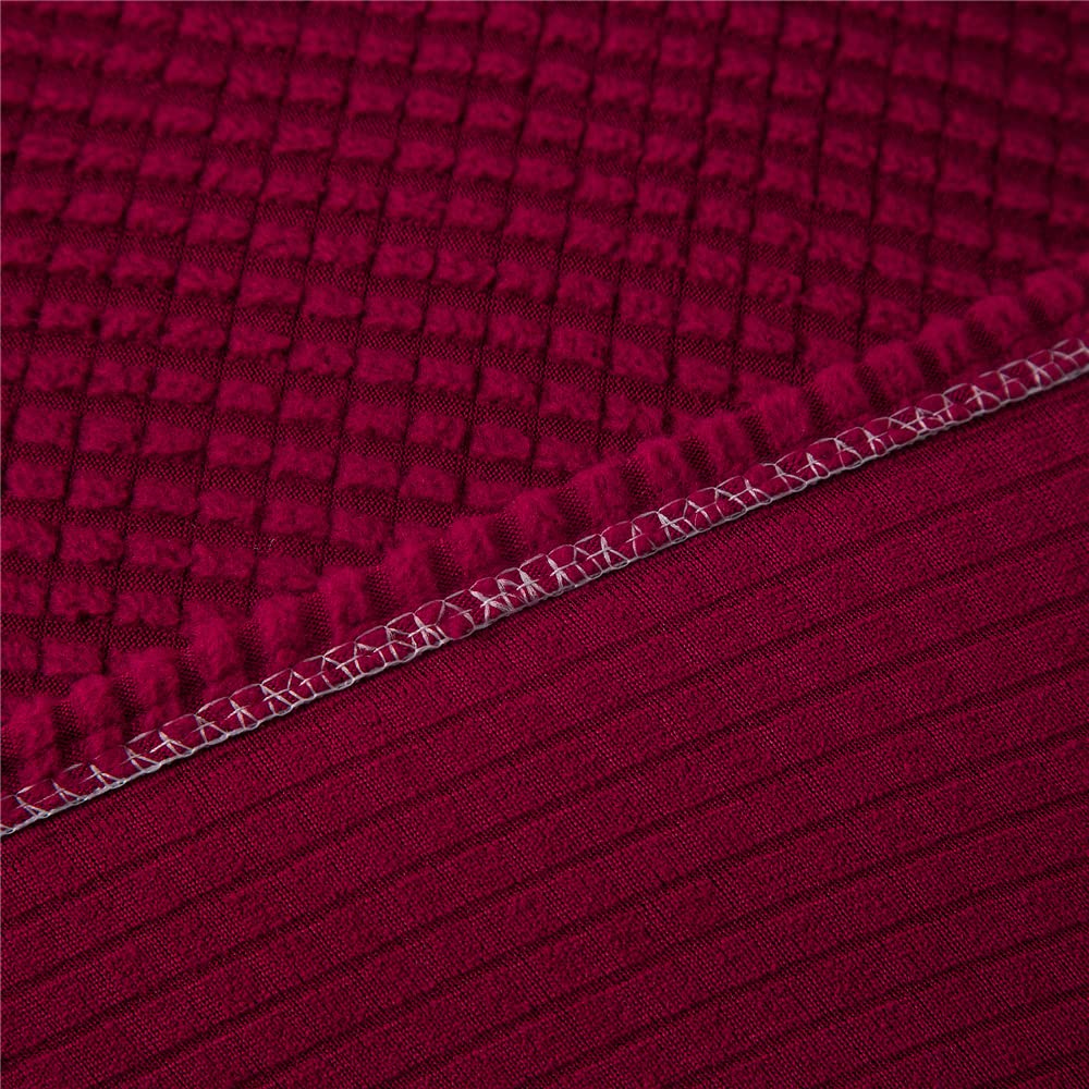 Highdi fauteuilhoes zonder armleuningen, accent stoelhoezen zonder armleuningen, jacquard suède afneembare wasbare fauteuilhoezen, stretch fauteuilbeschermers voor hotel, café, woonkamer (Marineblauw Highdi fauteuilhoes zonder armleuningen, accent stoelhoezen zonder armleuningen, jacquard suède afneembare wasbare fauteuilhoezen, stretch fauteuilbeschermers voor hotel, café, woonkamer (Marineblauw