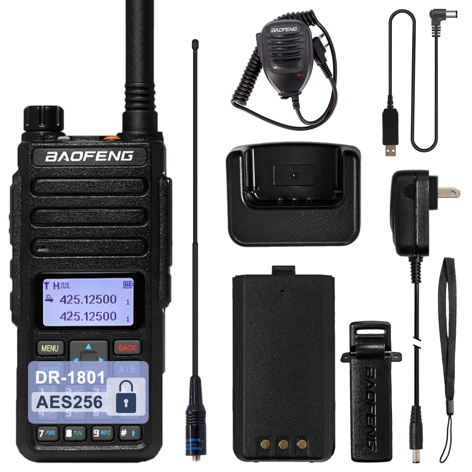 Amazon.com: BAOFENG Upgrade DR-1801UV DMR Radio Digital