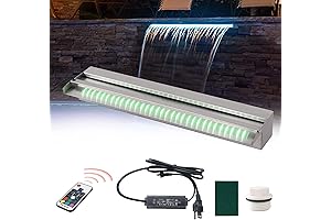 24 Inch Laminar Flow Fountain with LED Lights