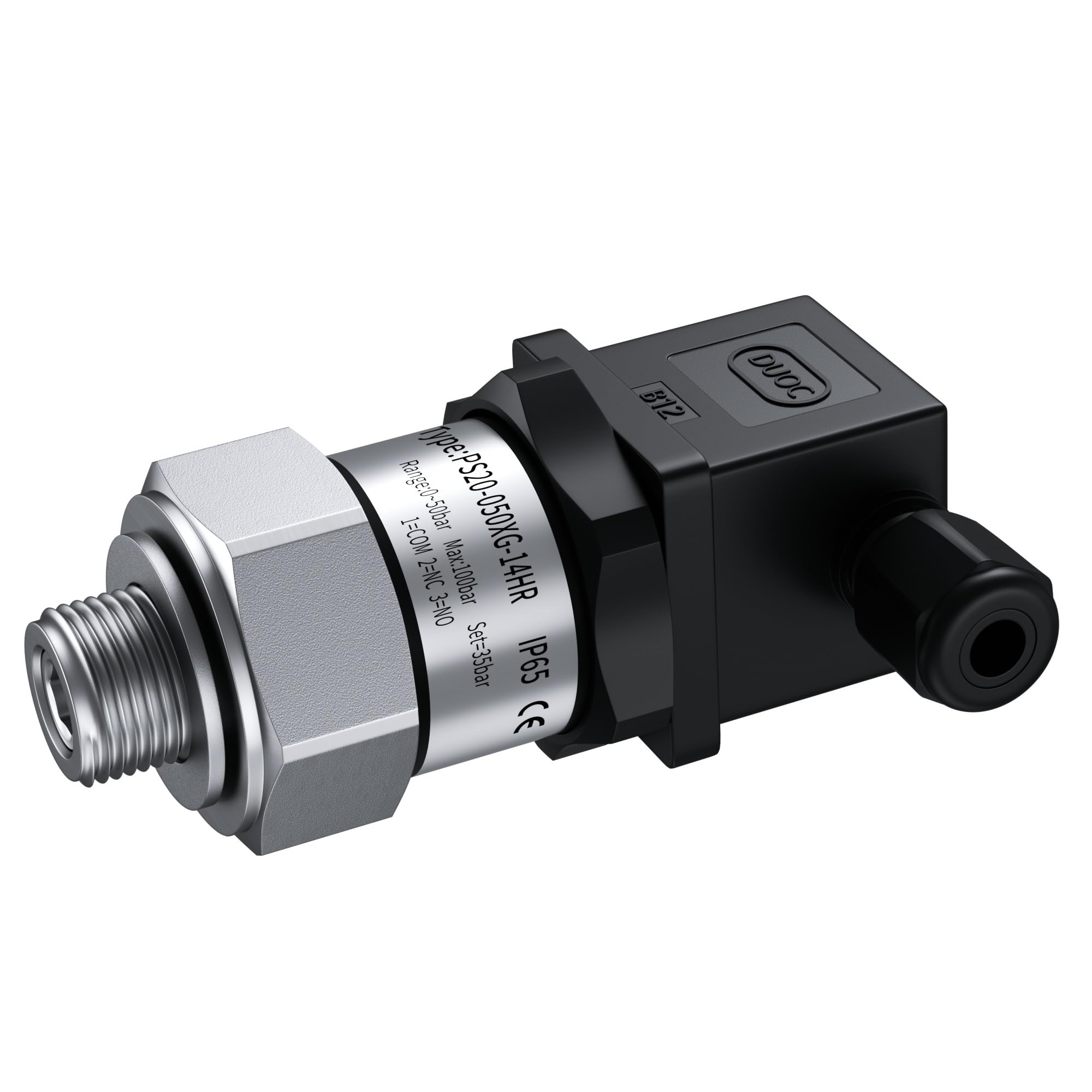 Presostat 100bar, regulowany regulator 200bar, pompa wodna (M20-1,5,0,1-2,5bar)