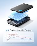 INIU Compact Power Bank for MagSafe, 10000mAh Qi2.2 Certified 25W Wireless & 45W USB C Fast Charging Portable Charger, Magnetic Phone Essential Battery Pack, Flight-Safe Travel for iPhone 17-12 Series
