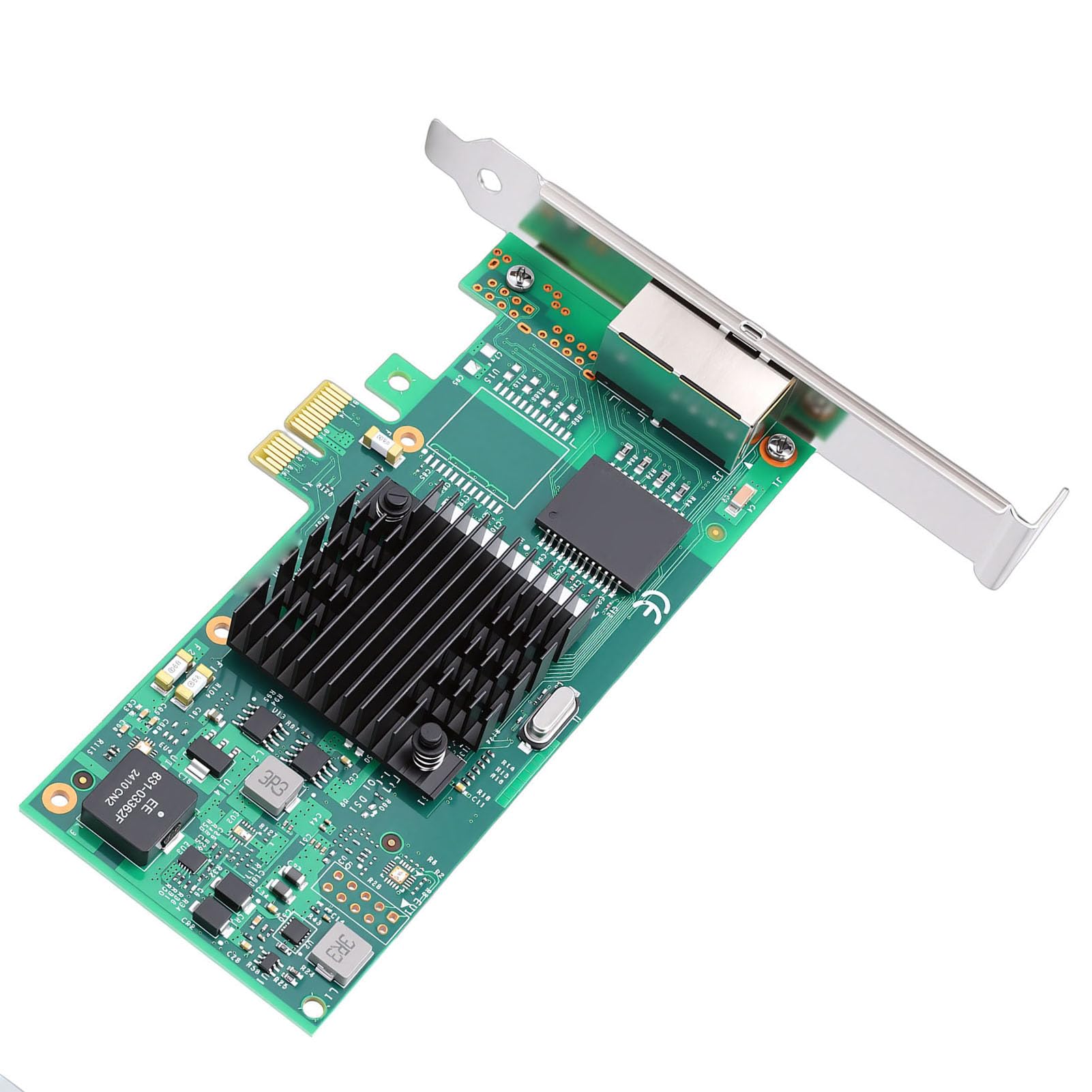 Adattatore di Rete PCI Express Doppio RJ45 Ad Alta densità per velocità Gigabit Affidabile, Adatto per Server, Staffa Inclusa