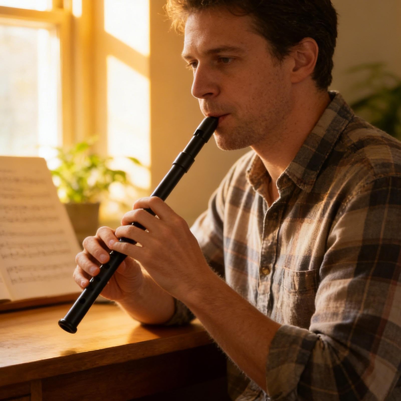 Fischietto irlandese professionale con chiave C/D, strumento a fiato, per adulti, principianti, bambini, concerti, allenamento, performance