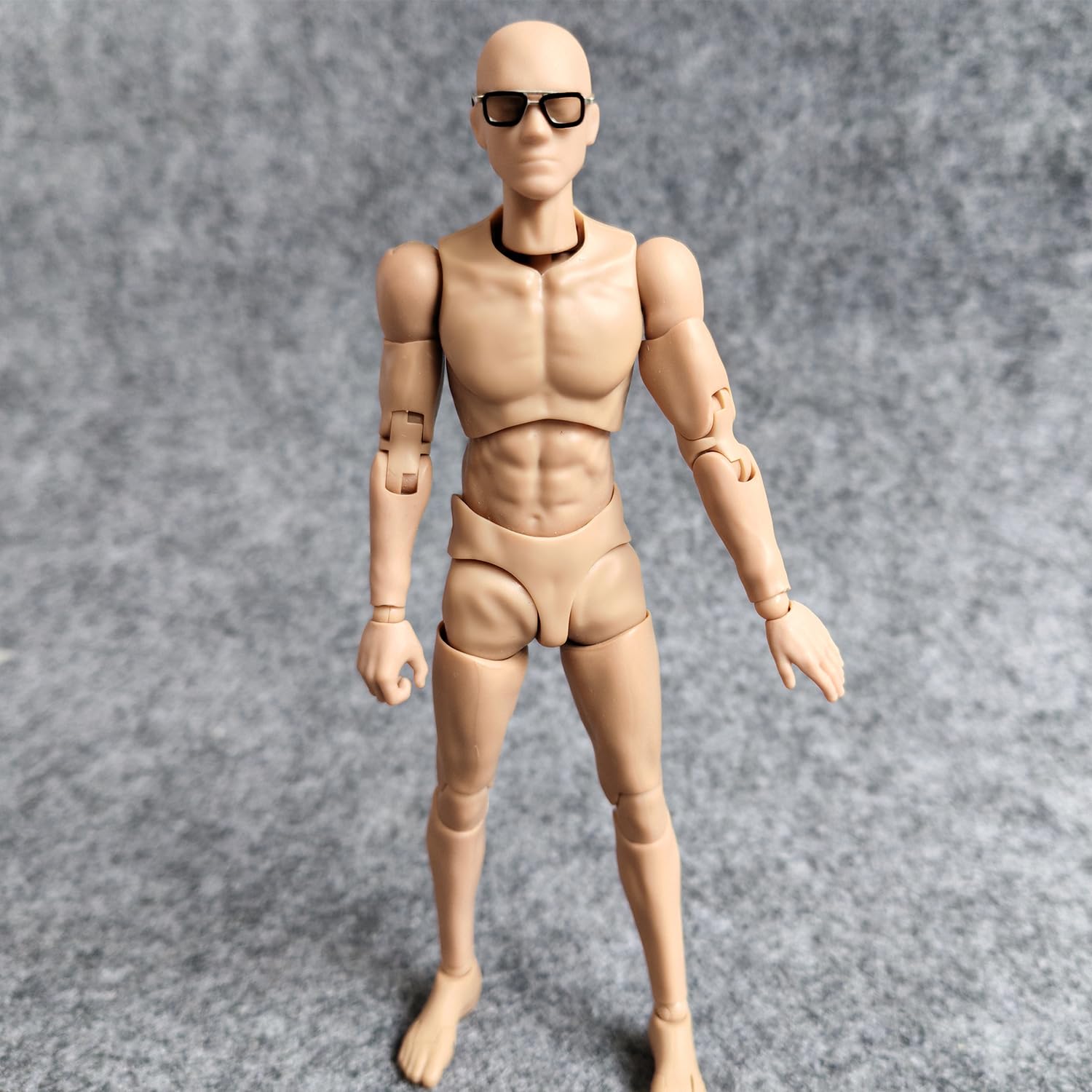 SSbeauty 3X 1/6 Scale Eyeglasses Frames For 12" Action Figure Dolls - Custom Accessories For Male & Female Figures - View #3