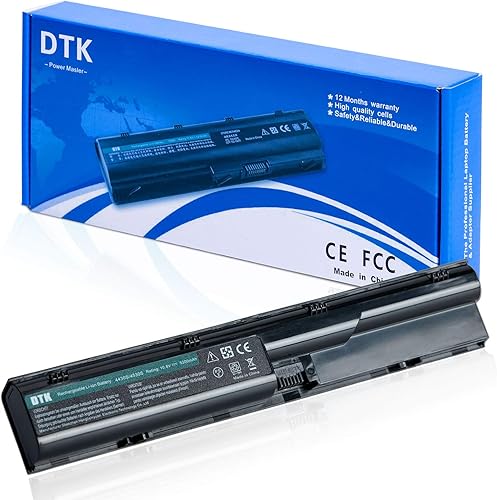 DTK Nueva baterĂa de repuesto para portátiles HP ProBook 4330s 4331s 4430s 4431s 4435s 4530s 4535s 4536S 4440s 4441s 4446s 4540s 4545s Series 108V DTK Nueva baterĂa de repuesto para portátiles HP ProBook 4330s 4331s 4430s 4431s 4435s 4530s 4535s 4536S 4440s 4441s 4446s 4540s 4545s Series 108V