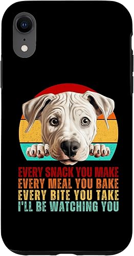 Vista 19 de iPhone 11 Pro Funny Dogo Argentino Puppy Argentine Dog Every Snack U Make Case