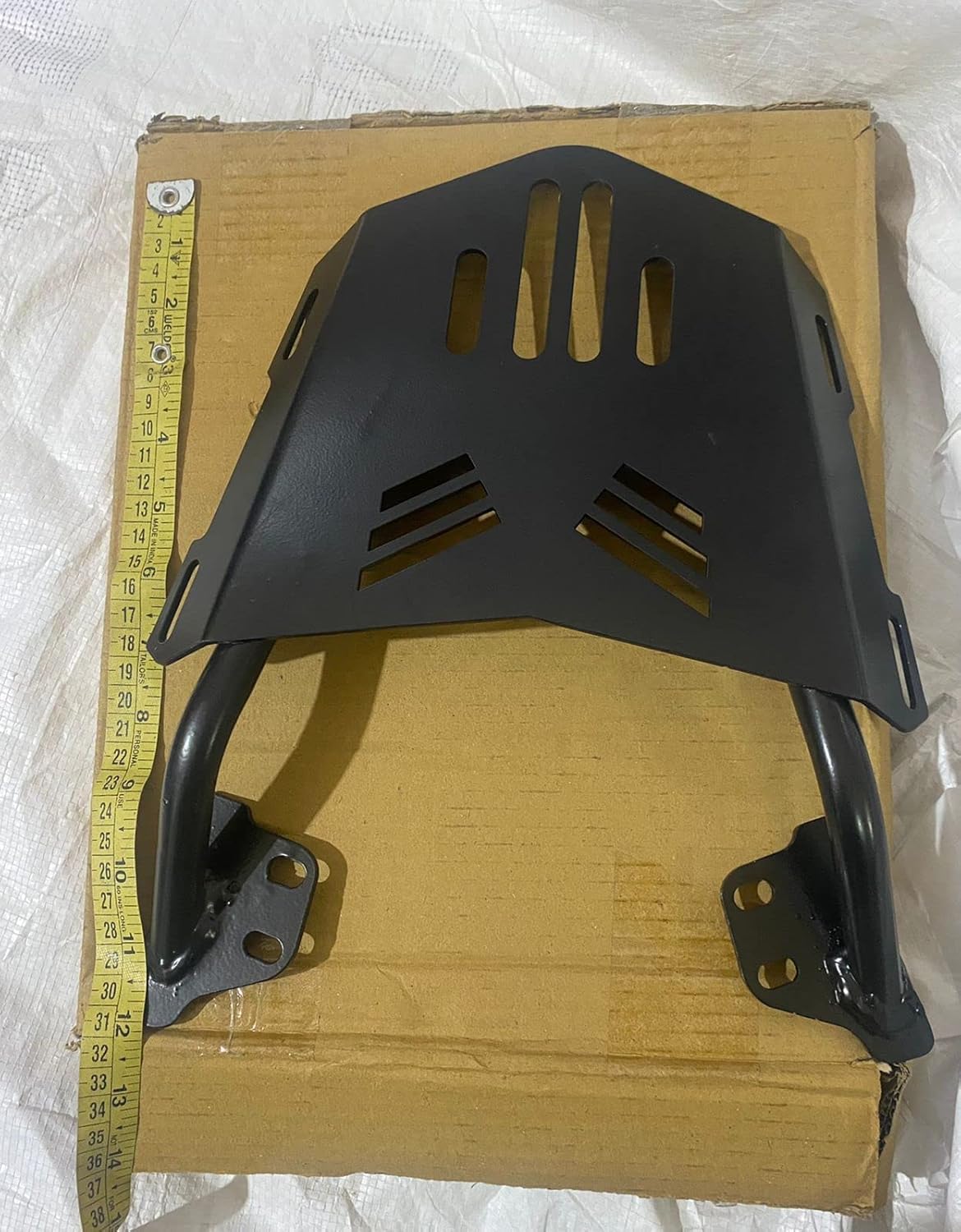 1Pc Top Rack NS Trail Carrier Back Rack Metal Heavy Seat Extender Compatble for Bajaj DOMINAR 250 Bajaj DOMINAR 400 Toprack for Pulsar Bike Accessories-image-10