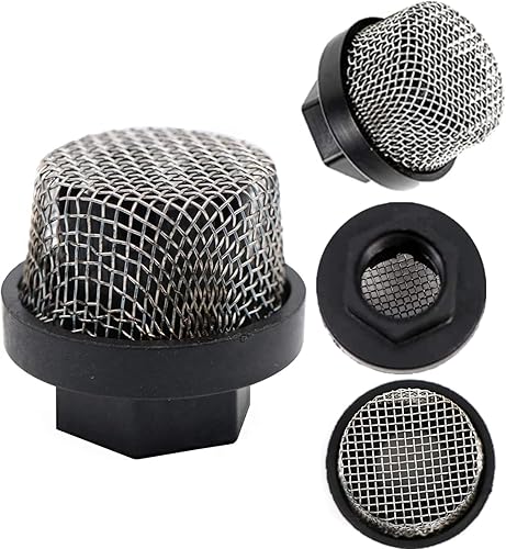 Miniatura 4 de Malla de filtro 246385 para pistolas de pintura sin aire 390 Ultra 395 495 y bombas de pintura Wagner Spraytech Titan, filtro de entrada UNF de 78