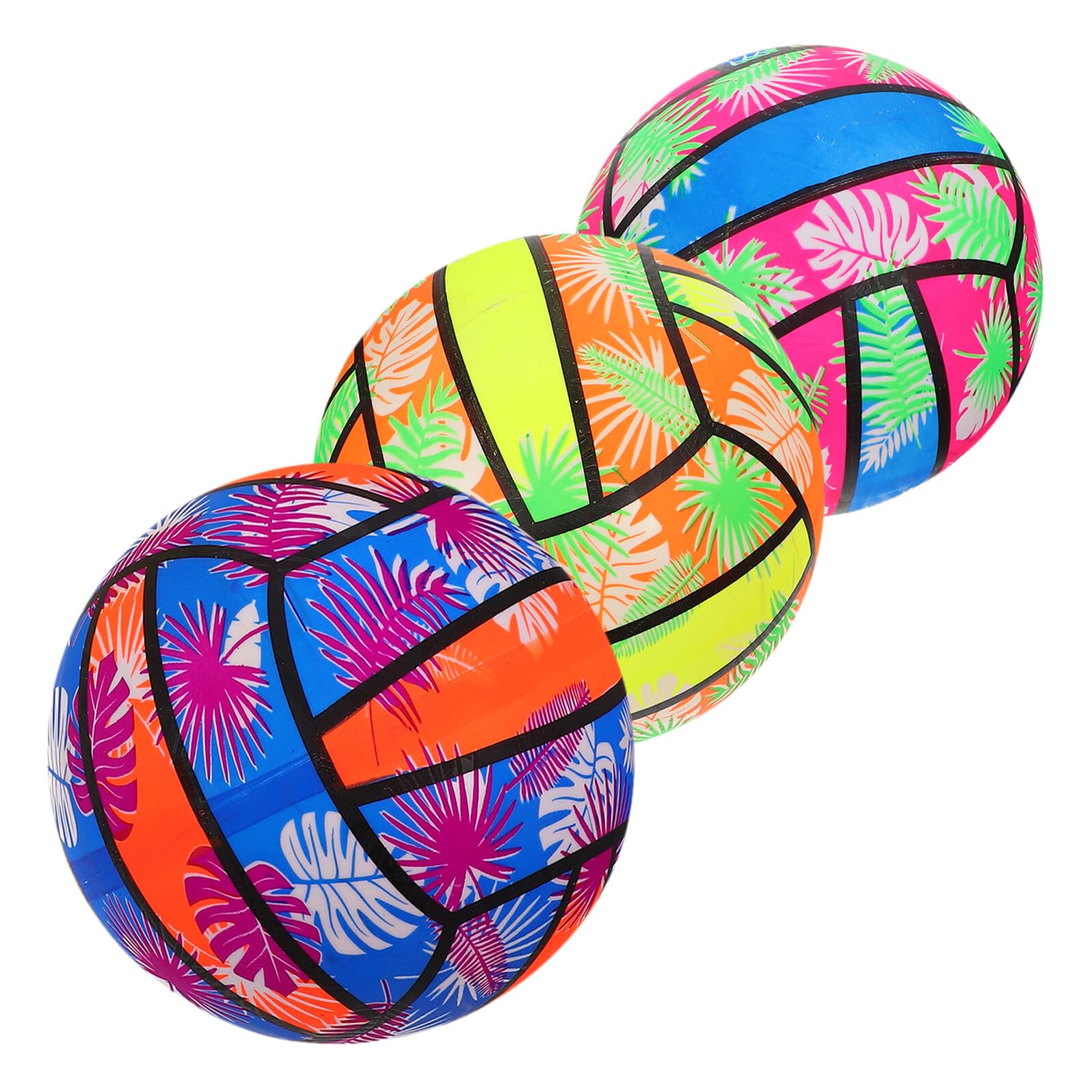 Genérico 3 Piezas la Pelota para Bolas Piscina Voleibol de Playa Voleibol de Agua Inflable Globo inflables Volley Playa Infantil de polivinilo