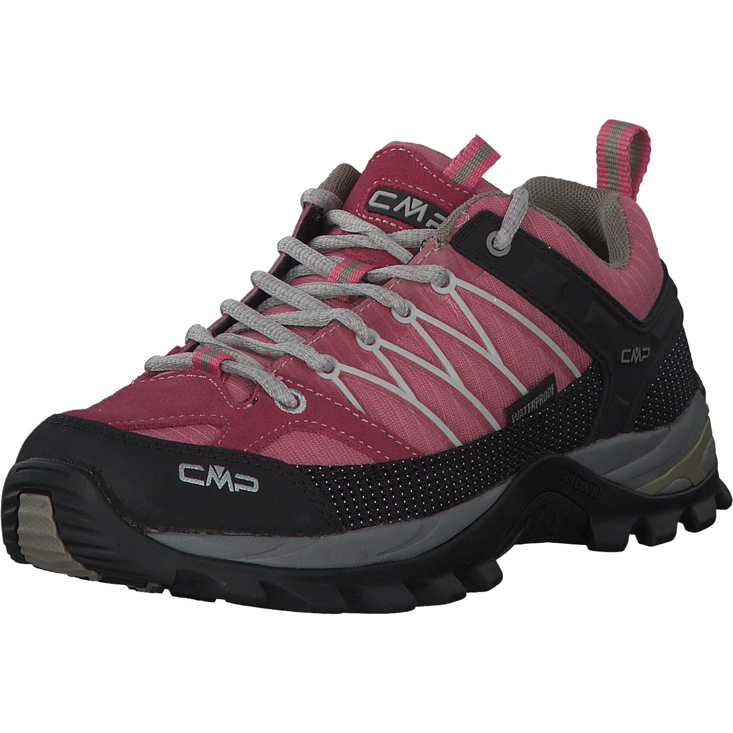 CMP Rigel Low Wmn Trekking Shoe Wp, Walking Shoe, Rose-Sand,