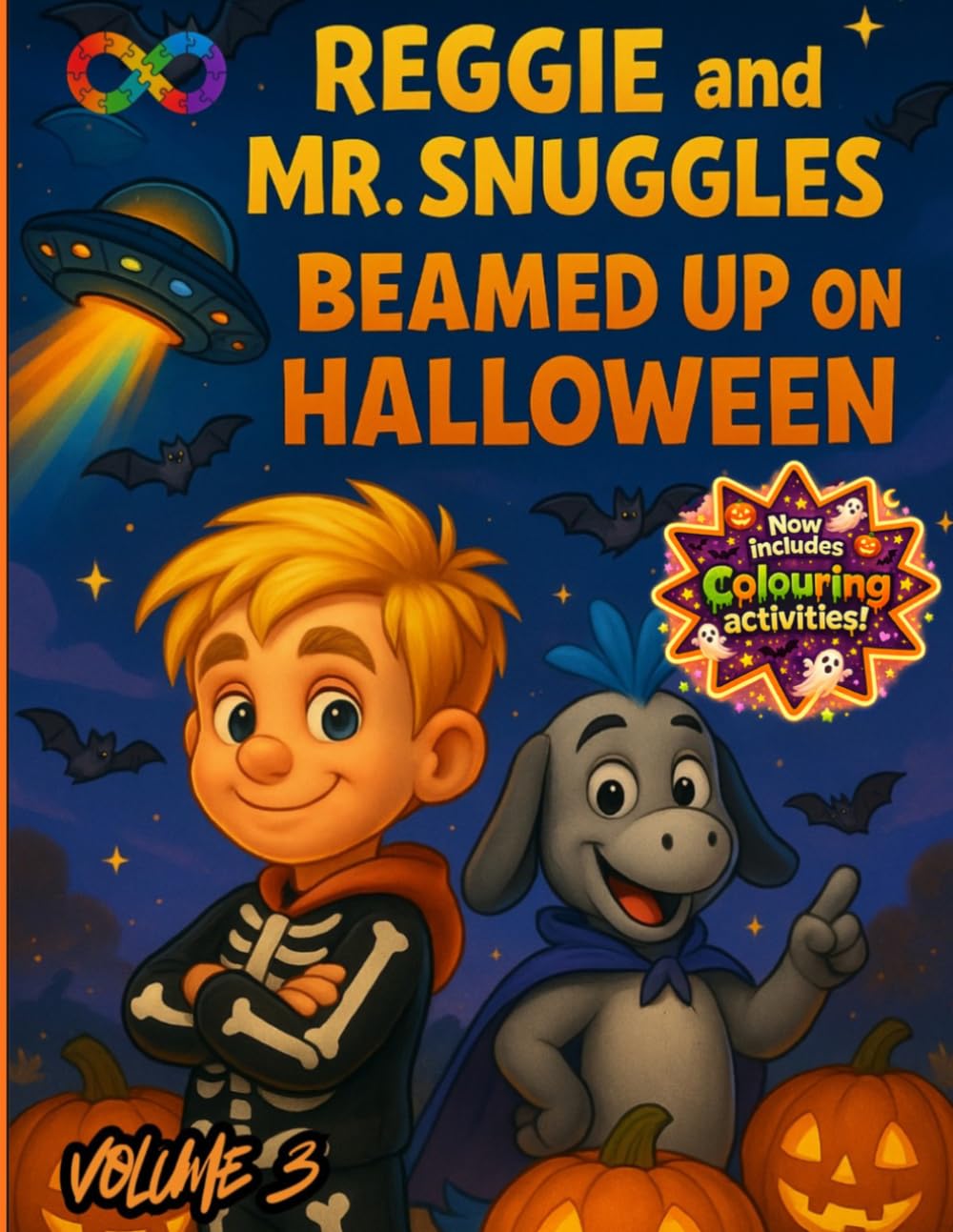 Reggie and Mr Snuggles: Beamed up on Halloween (Reggie and Mr Snuggles Adventures)