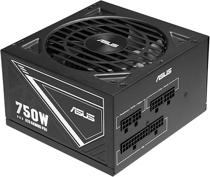 Asus 750w-ats Gold Psu, TÜm AmaÇli Bİlgİsayarlar Ve Oyun Sİstemlerİ İÇİn Verİmlİ Ve Dayanikli