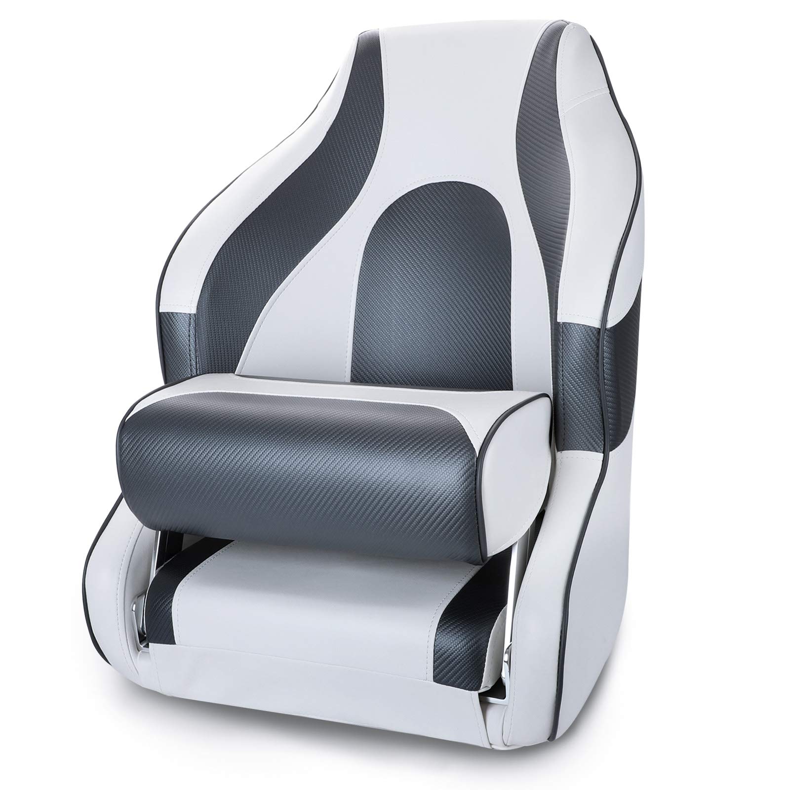 NESHULT Premium Captain Bucket Seat Boat Seat Sports Flip Up Boat Seat