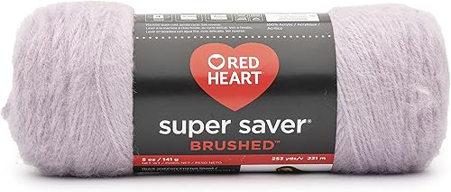 Miniatura 7 de Red Heart - Ovillo metálico Super Saver Metallic de color rojo, paquete de 3 unidades de 5 onzas, acrílico, mediano número 4 (lana peinada), 255