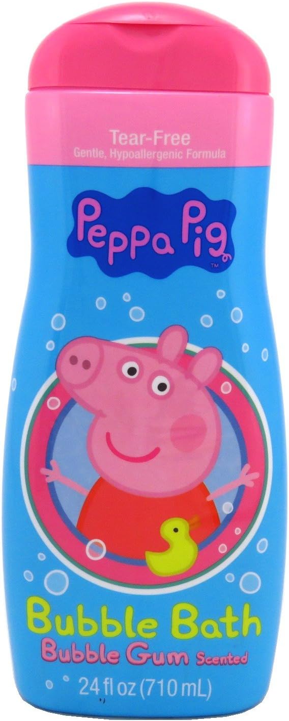 Amazon.com : Peppa Pig Bubble Bath 24z : Beauty & Personal Care