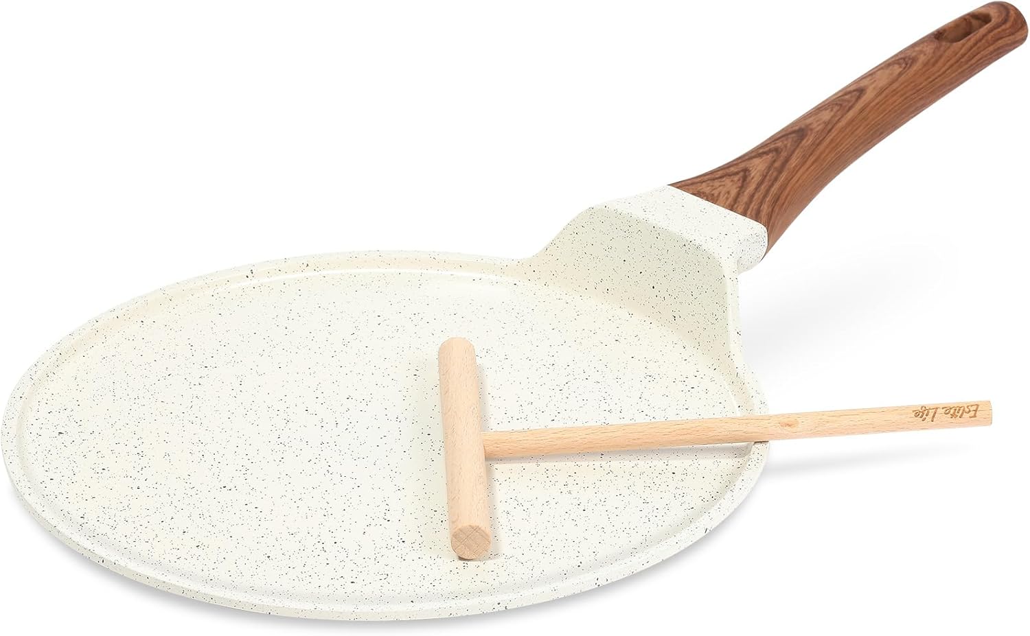 ESLITE LIFE Nonstick Crepe Pan with Spreader Thumbnail