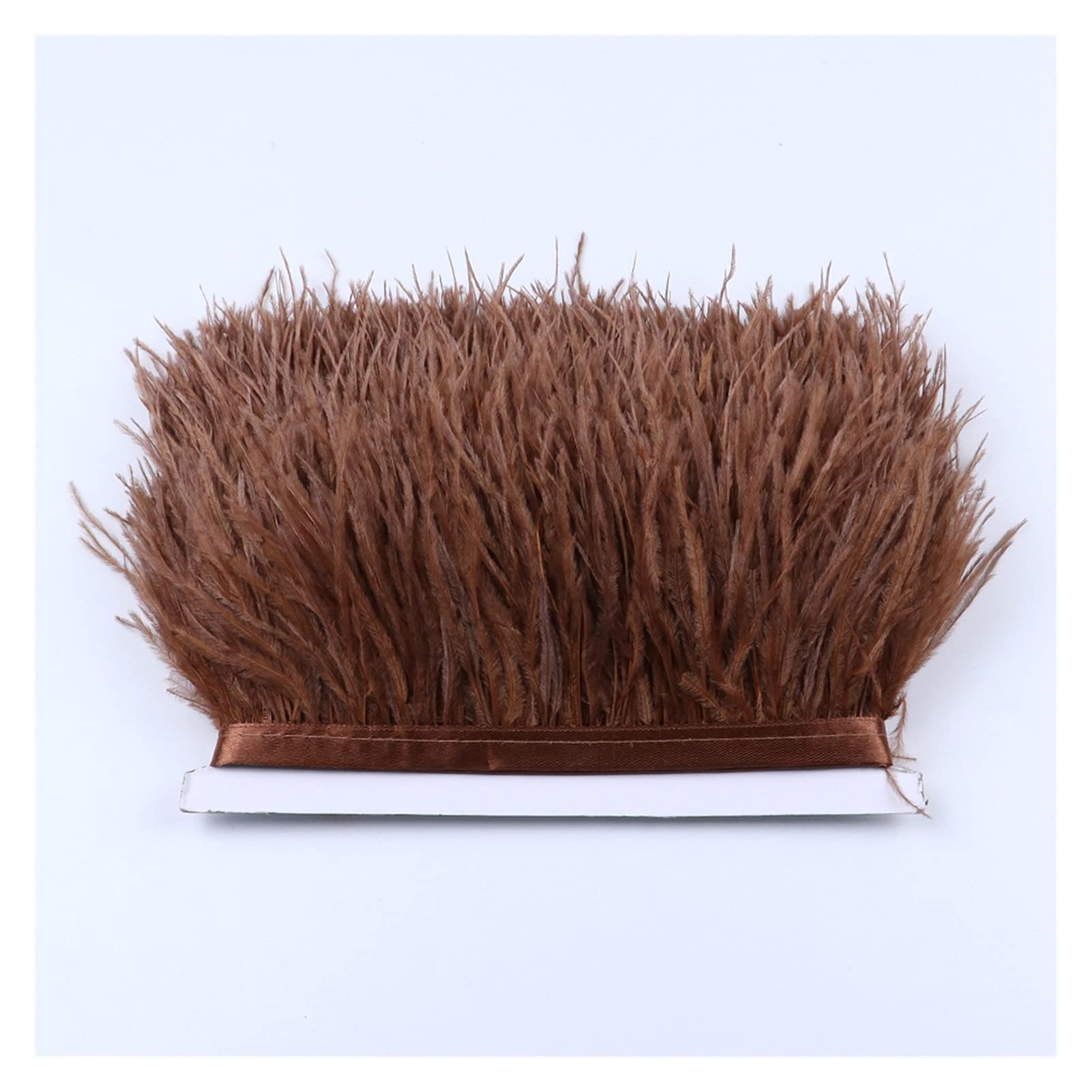 Garniture de plumes d'autruche 8-10cm | Matériau noble pour couture de luxe