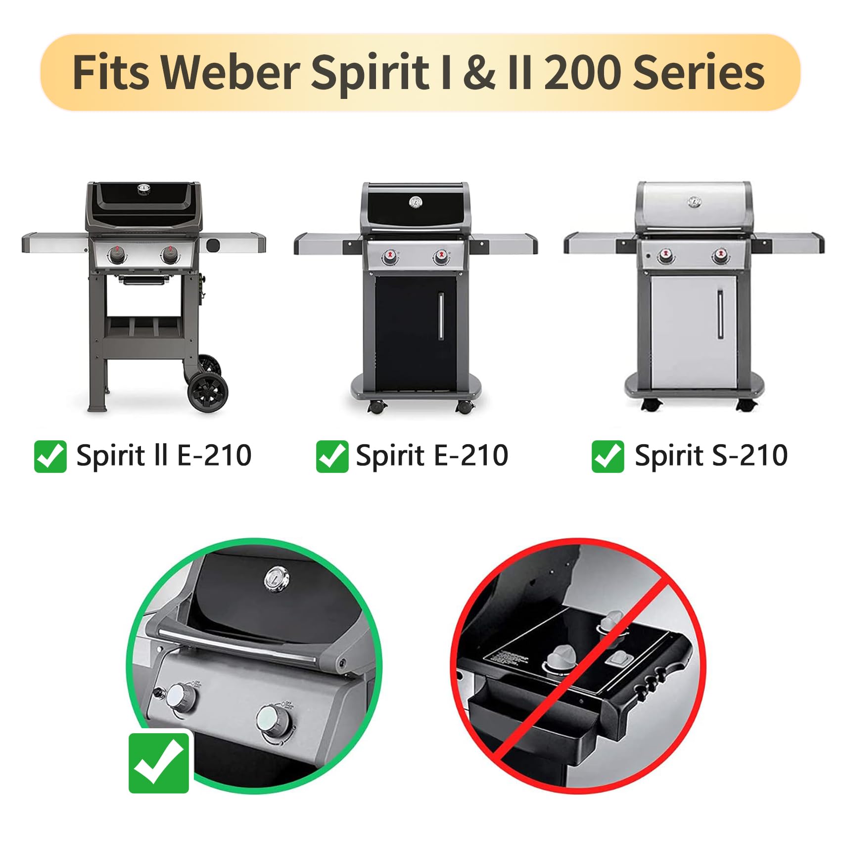 Weber Spirit E210 Partsnull