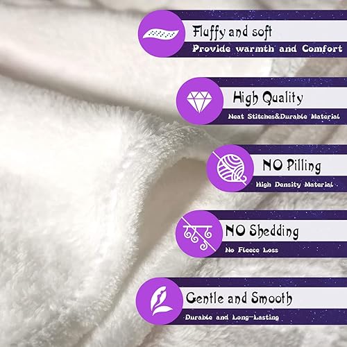 Miniatura 8 de Regalos para nieta de parte de la abuela, regalos para nieta, manta para nieta, manta para mi nieta para graduación de cumpleaños (50 x 40 pulgadas)