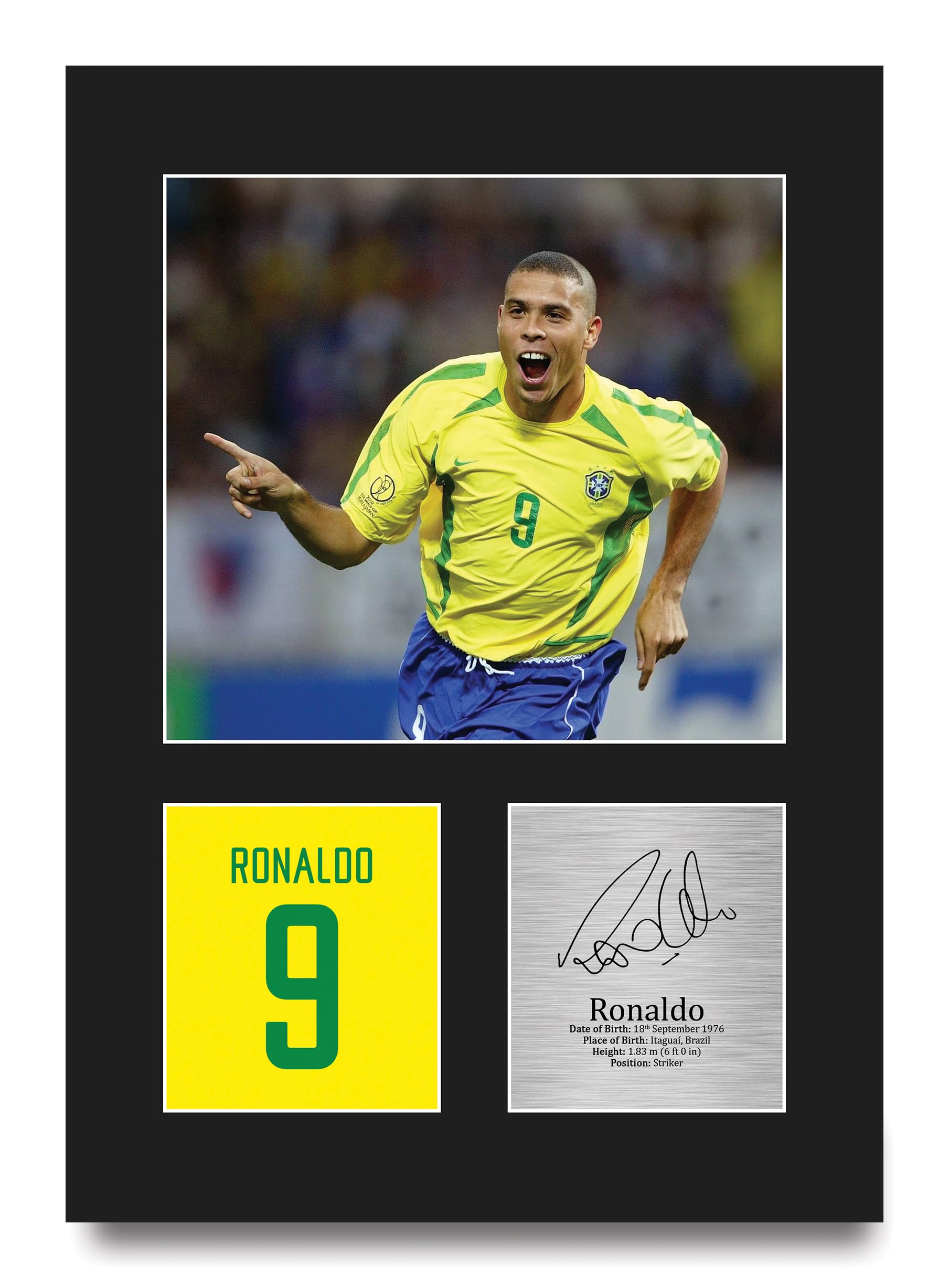 Amazon.co.jp: HWC Trading Ronaldo Brazil Gifts サッカーファンと
