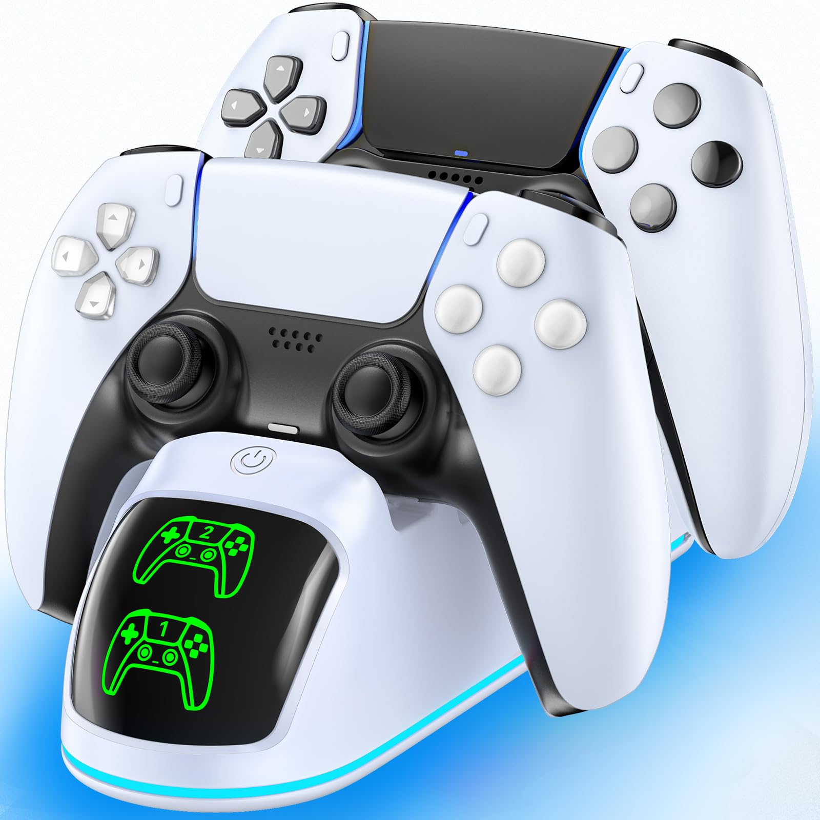 Amazon.co.jp: PS5 コントローラー 充電スタンド 2台同時急速充電 置く 