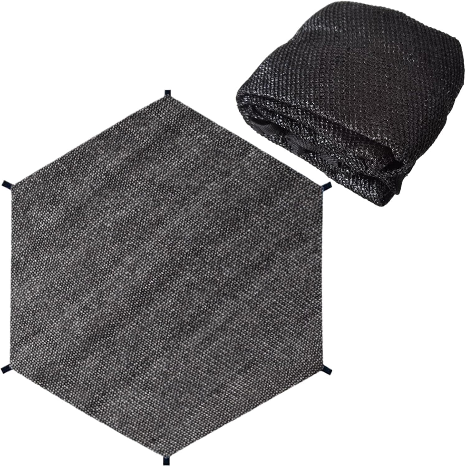 Filet de protection solaire pour trampoline 305 cm résistant aux UV extérieur