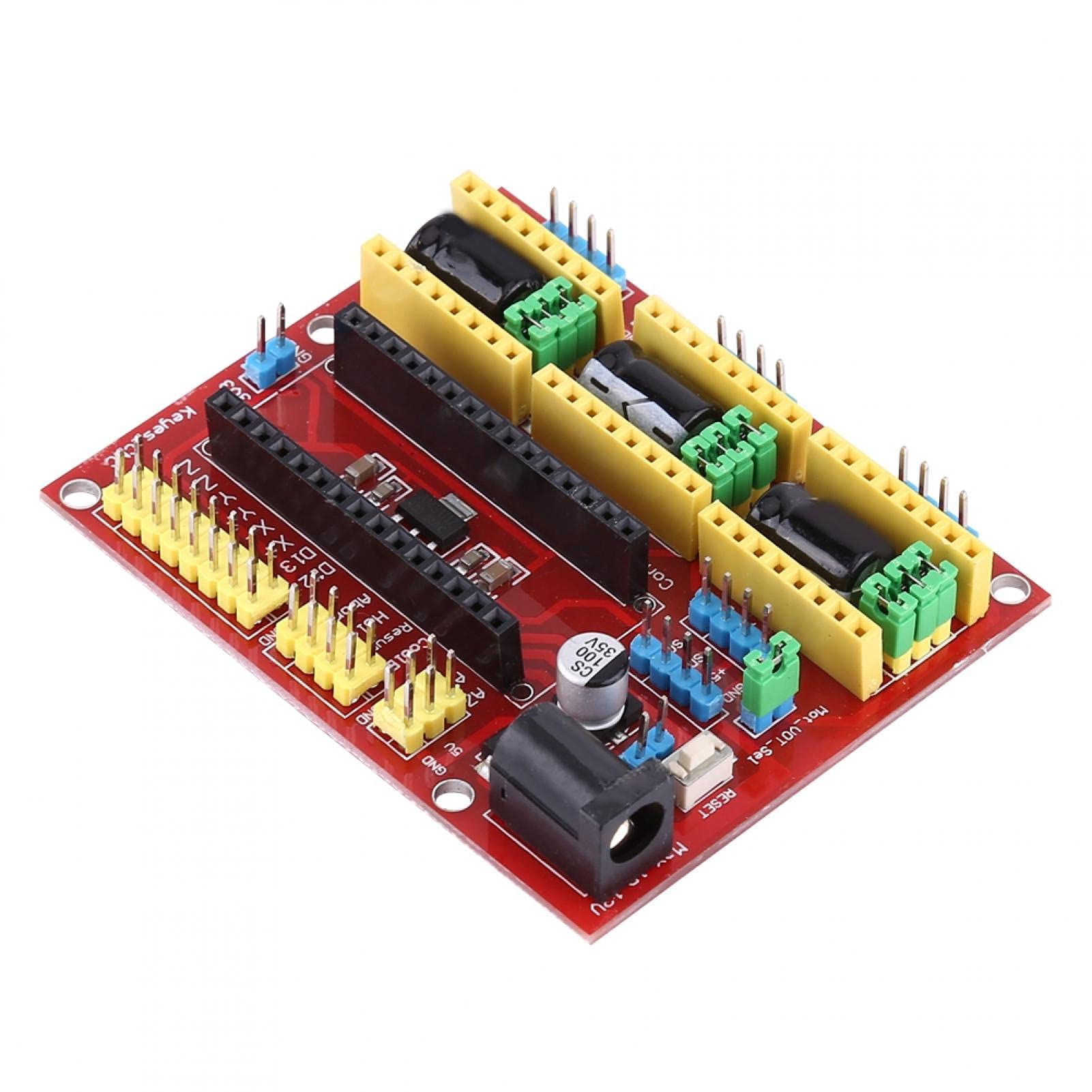 Kit de Impresora 3D Máquina de Grabado CNC Shield A4988 Drive Nano 3.0 Board con Cable USB Kit de Impresora 3D