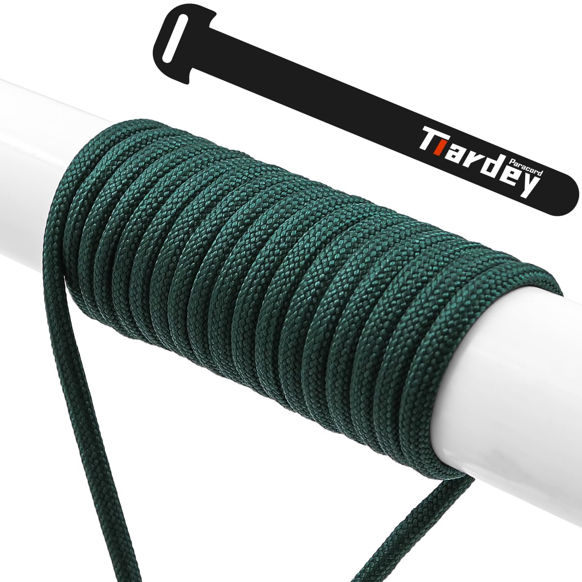 Paracorde Nylon 4mm Type III - 31 Mètres - Résistance 250 Kg - Pour Camping, Survival, DIY - 12