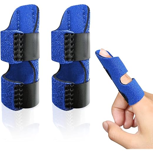 Massmot Finger Splint Support 2PCS