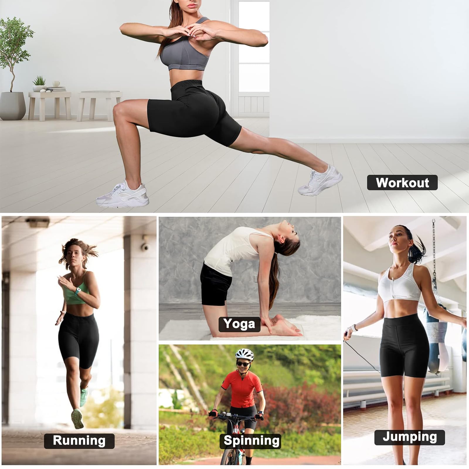 Pantaloni da sauna dimagranti termici taglia L per donne