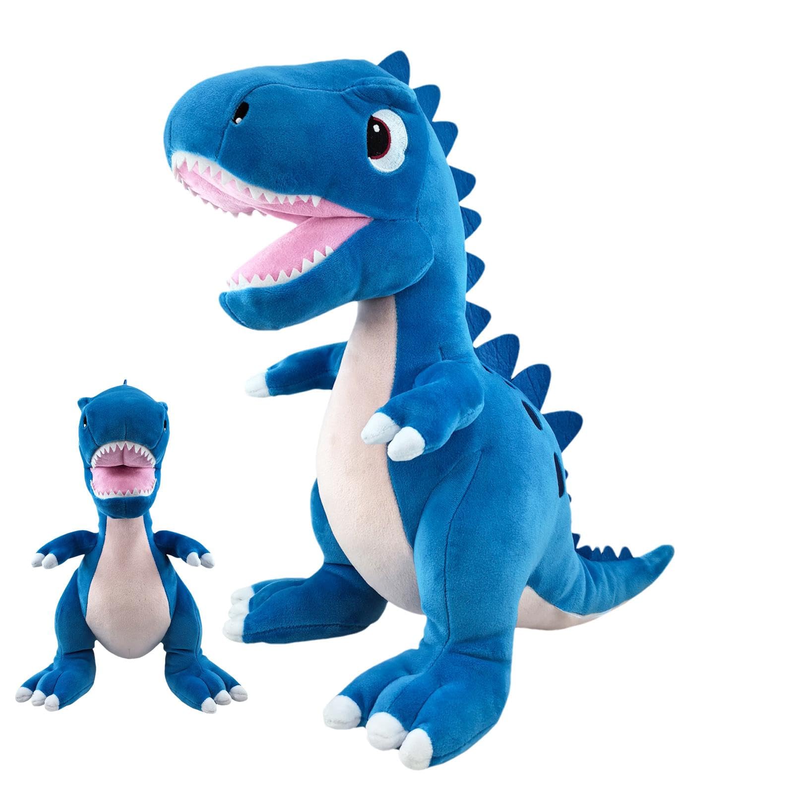 ty tyranno ティラノサウルス ぬいぐるみ Amazon.co.jp: ティラノサウルス レックスぬいぐるみ、ブルー