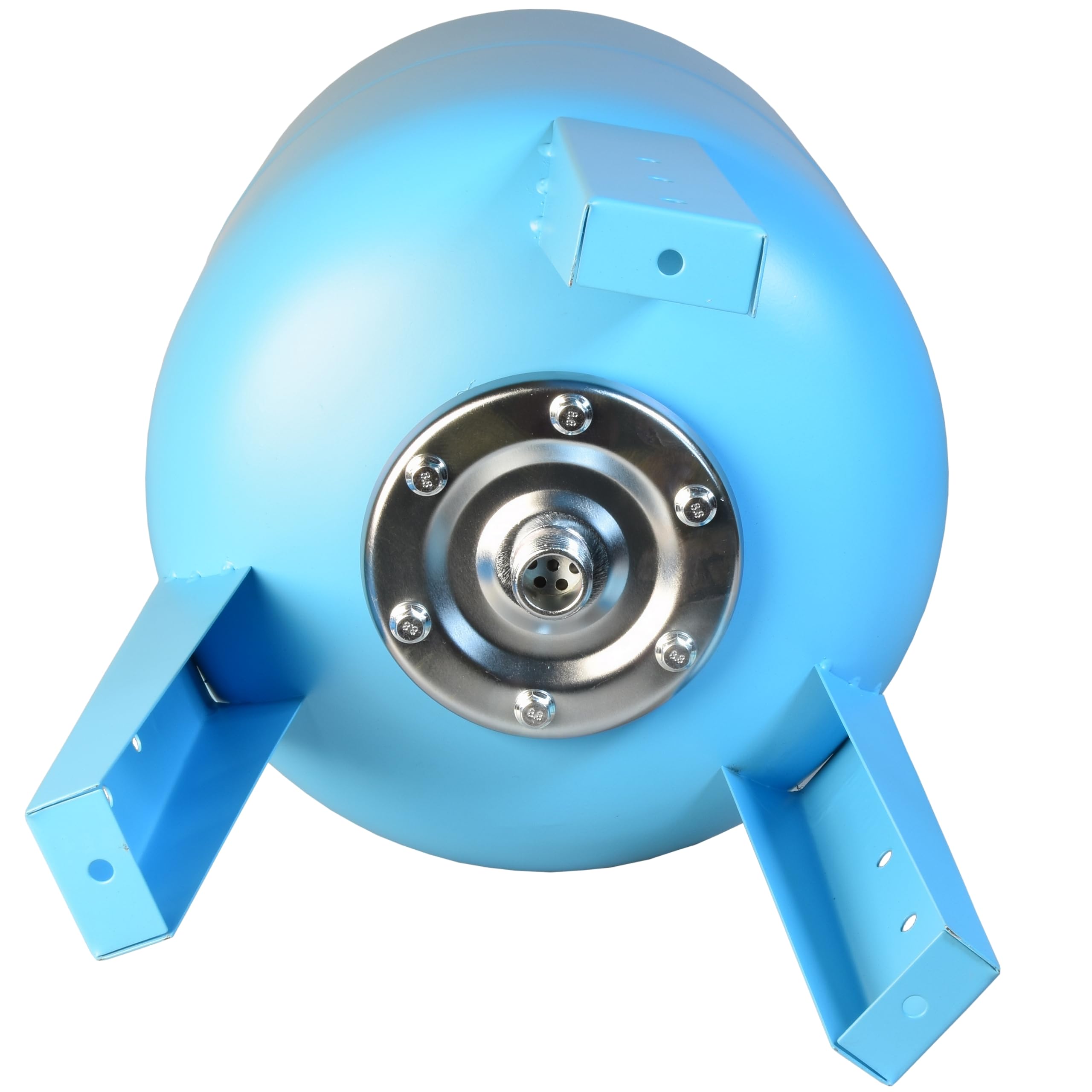 Serbatoio a Pressione 80L - per Impianti Idrici e Sistemi Autoclave - con Membrana EPDM - Vaso di Espansione - per Pompa Domestica Pompa per Pozzo - Attacco da 1" - Acciaio - Verticale 80 Litri