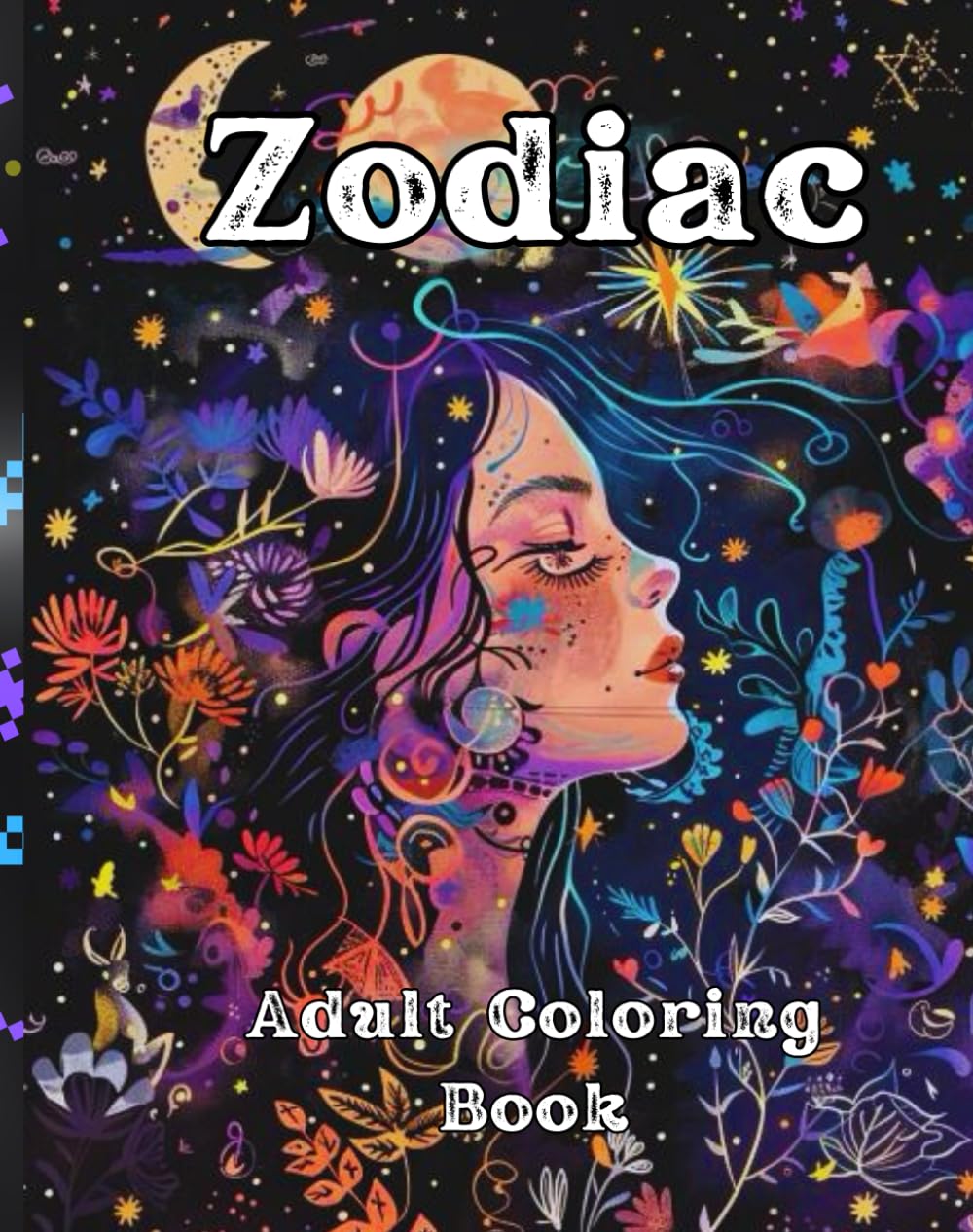 Zodiac Adult Coloring Book