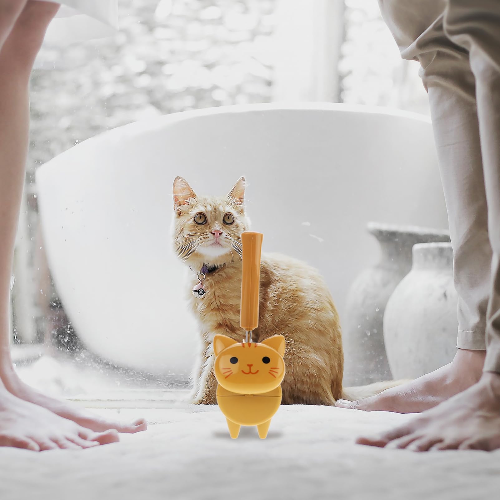 Amazon | Kisangel 糸くず取りローラー ペットの毛用 猫型デザイン