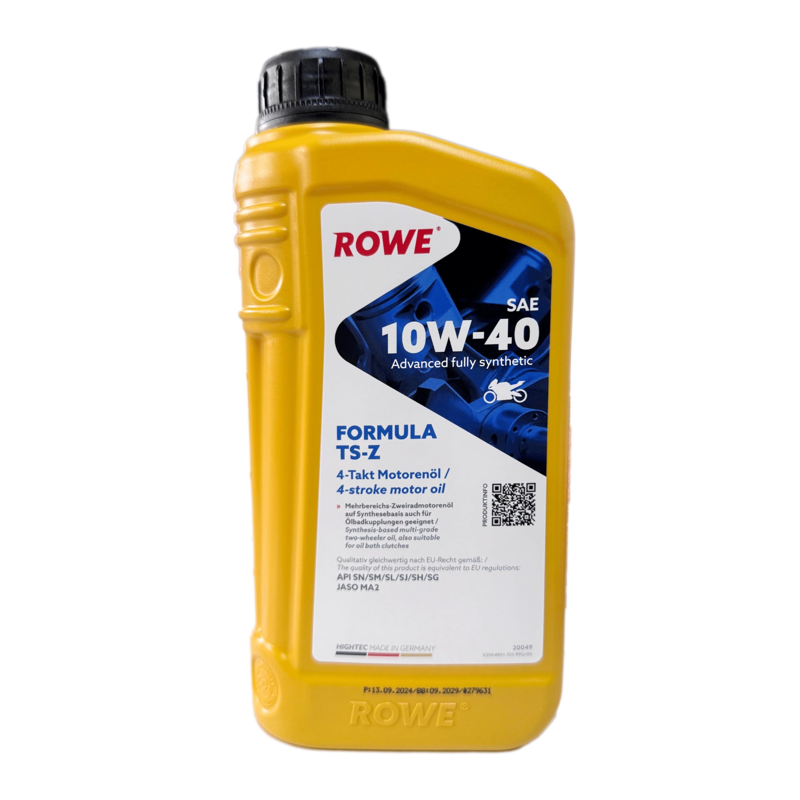 HIGHTEC ADVANCE FULLY SYNTHETIC SAE 10W-40 TS -Z-image-12