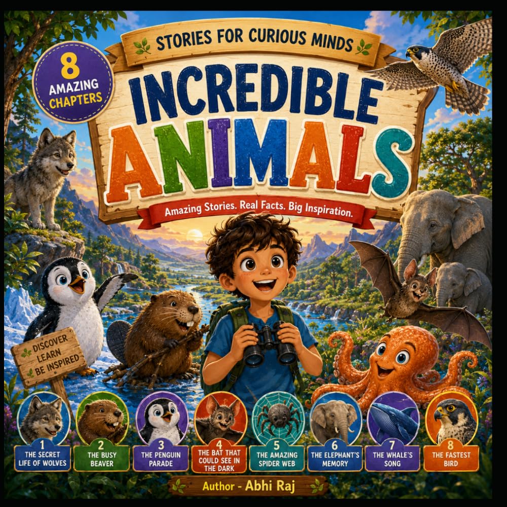 Stories for Curious Minds: Incredible Animals