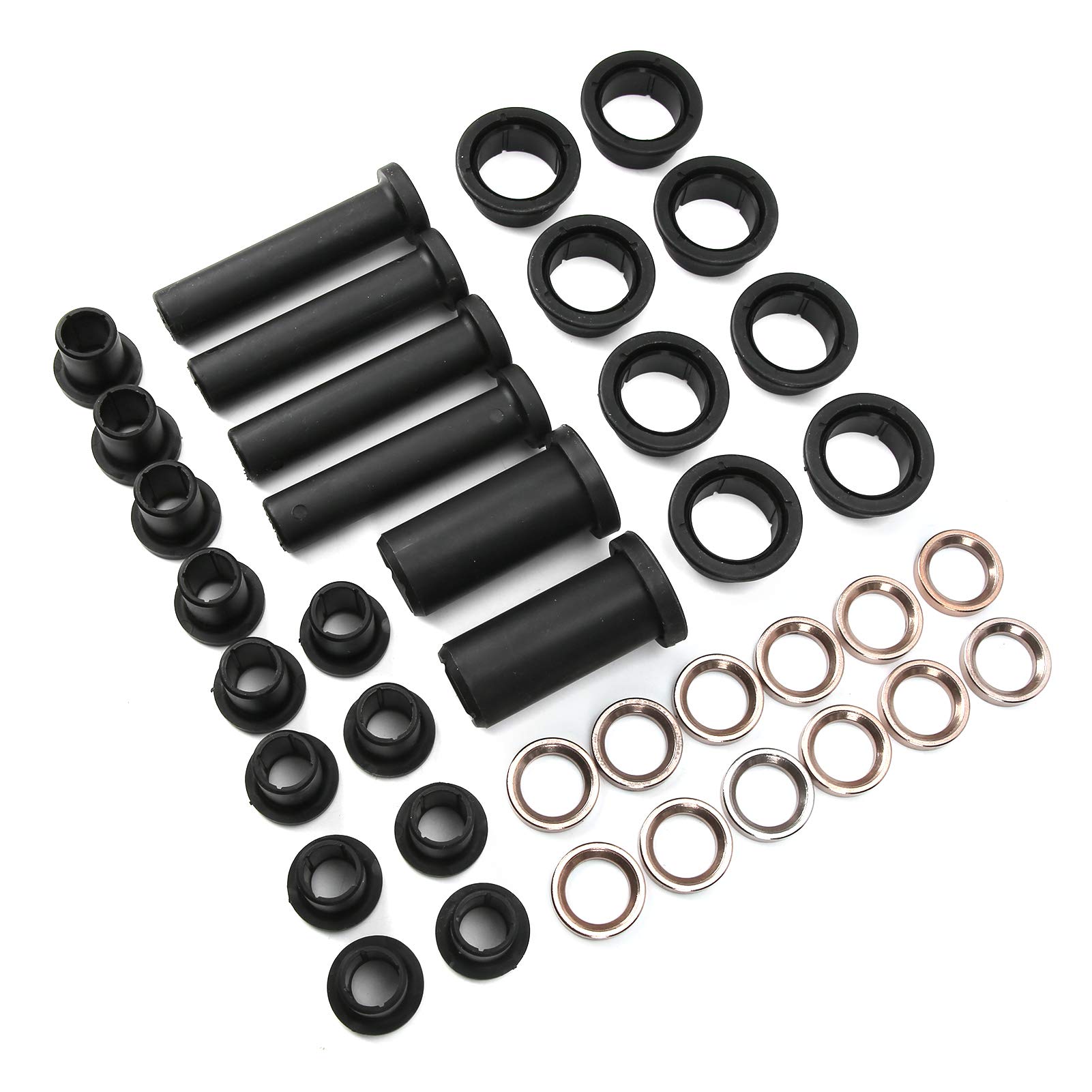 Aramox Kit Boccole Sospensione Posteriore Boccola Braccio Oscillante in ABS e Ottone MG1307101AZ Sostituzione di Installazione Semplice per Sportsman 500 Dal 1996 Al 2000 2002 e 500 RSE