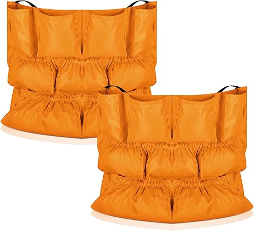 Miniatura 14 de Frienda 4 unidades de basura, bolsa de limpieza para contenedores de basura, organizador de almacenamiento de basura, se adapta a latas de 32 a 50