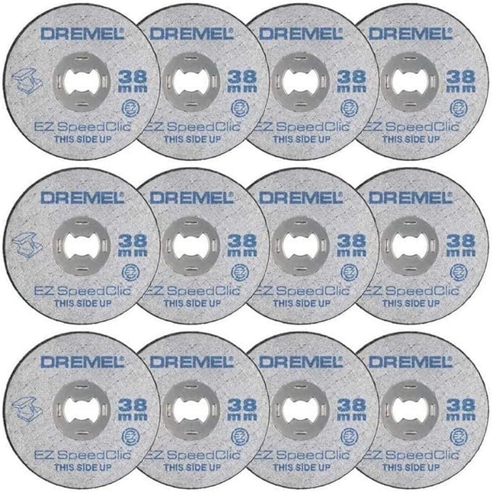 Dremel 4250 Urządzenie Wielofunkcyjne, Niebieski/Czarny, 175 WW 230 VV & Dremel Ez Speedclic Zestaw Tarcz Tnących, Szary, Ø 38 mm