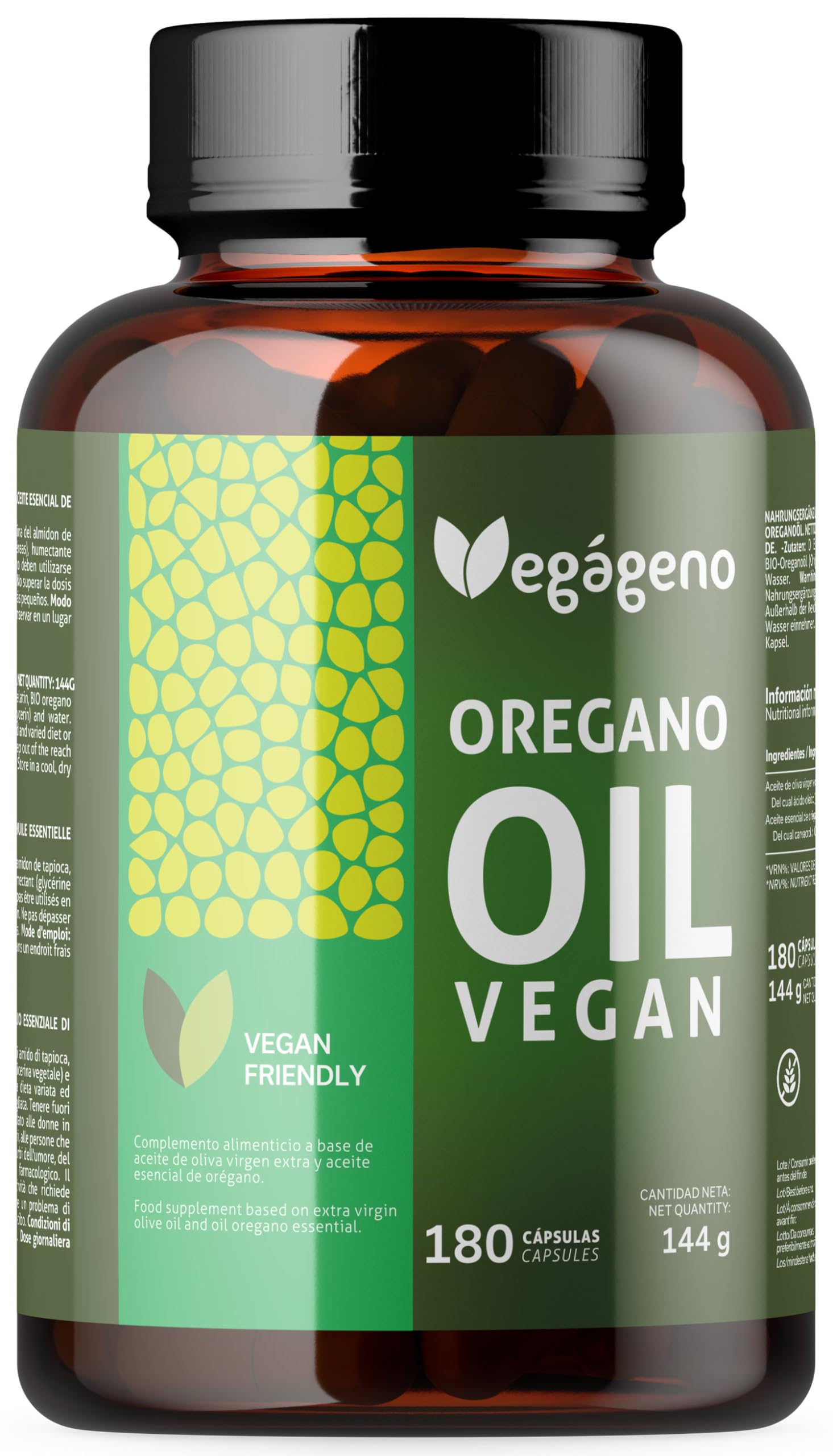 Integratore Di Olio Di Origano Capsule Softgels 2 In 1 6000mg - Foto 12